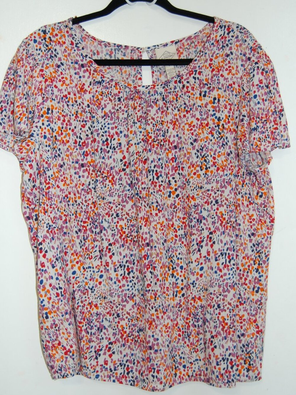 St. John's Bay, printed blouse